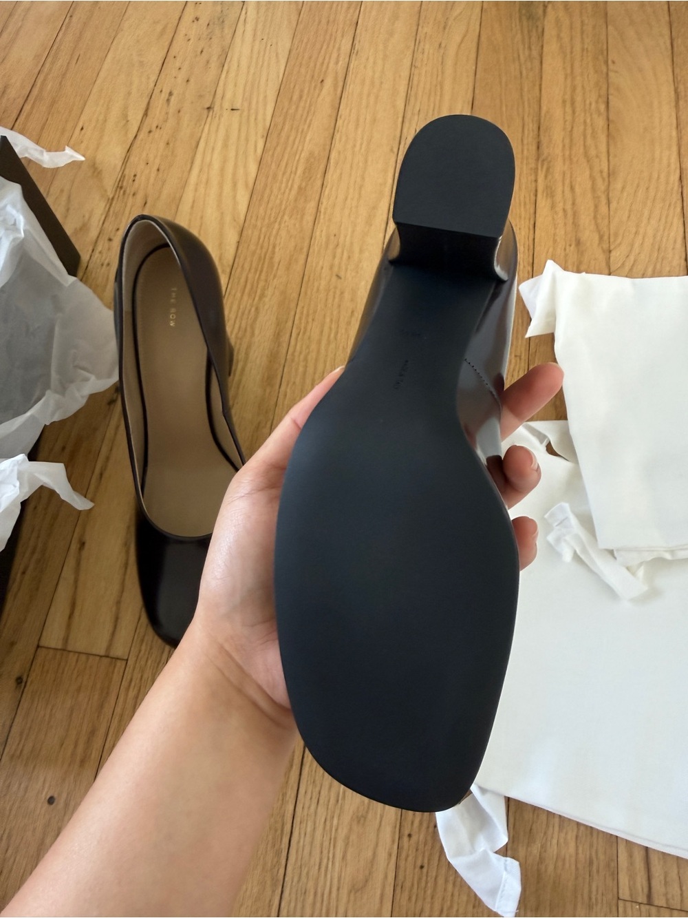 The Row Penelope leather pumps - Picture 4 of 9